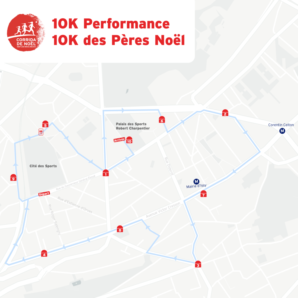 Corrida Des Peres Noel Dissy Les Moulineaux Uncategorized Parcours 10K