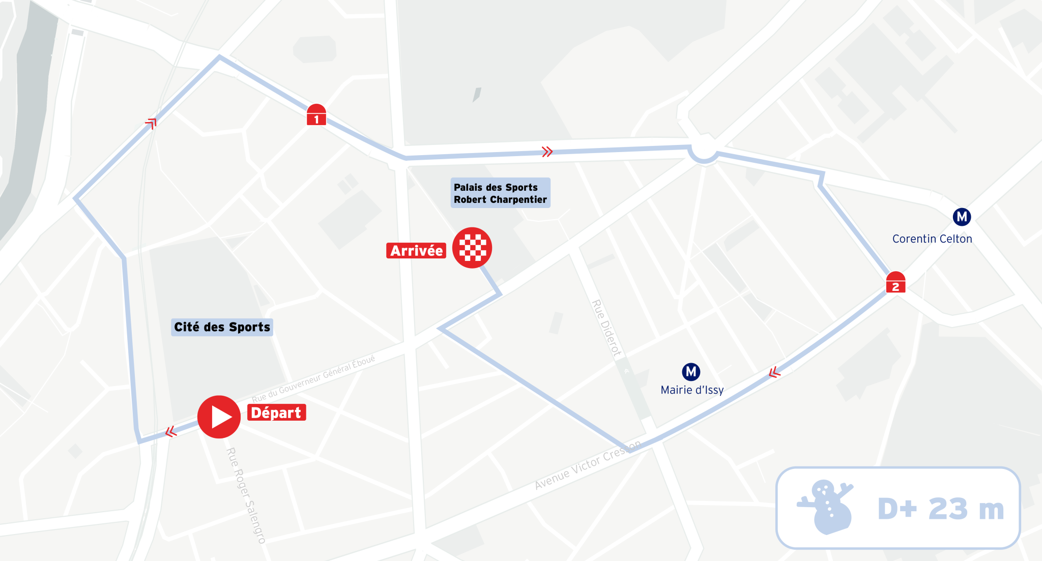 La Randonnée de Noël 2 Corrida Des Peres Noel Dissy Les Moulineaux Parcours 3km Bonhommesdeneige